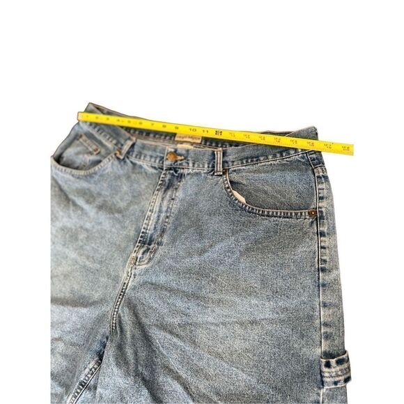 CROSSHATCH Denim Cargo Shorts size 36 - Picture 2 of 7